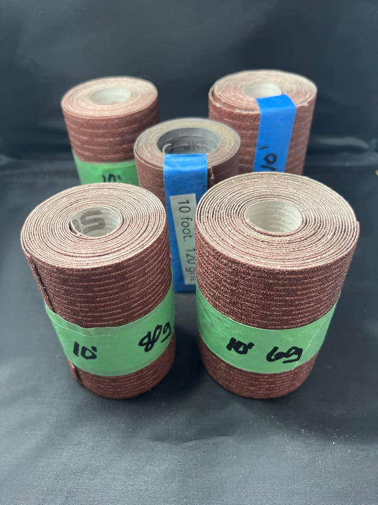 Split rolls Sandpaper